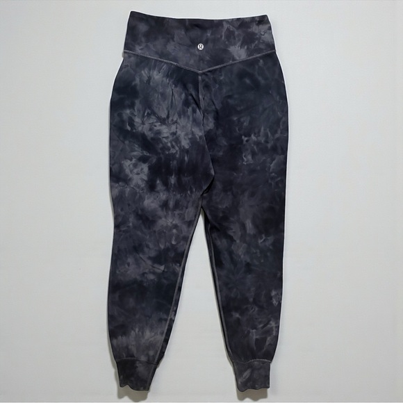 Lululemon Leggings Joggers Women’s Sz 6 Marble Diamond Dye Align High Rise - Picture 1 of 6